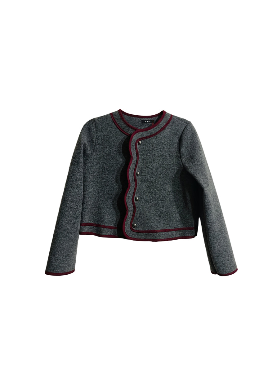 CHAQUETA BOTONES PLATA